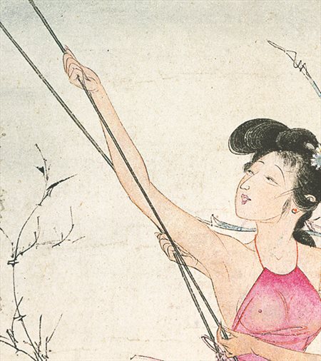 长宁县-胡也佛的仕女画和最知名的金瓶梅秘戏图